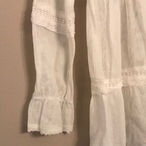 NWT Free People Lace Trimmed Sheer Tunic - Size XS - Picture 6 of 14